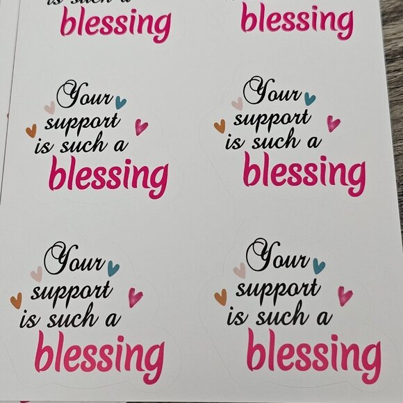 Thank You Reseller Business Appreciation Stickers Pick Your Favorite Ones New - Picture 5 of 16